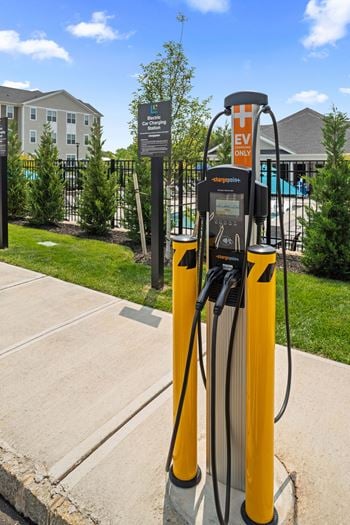 Electric car charging stations